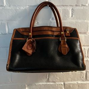 Liz Claiborne vintage leather handbag